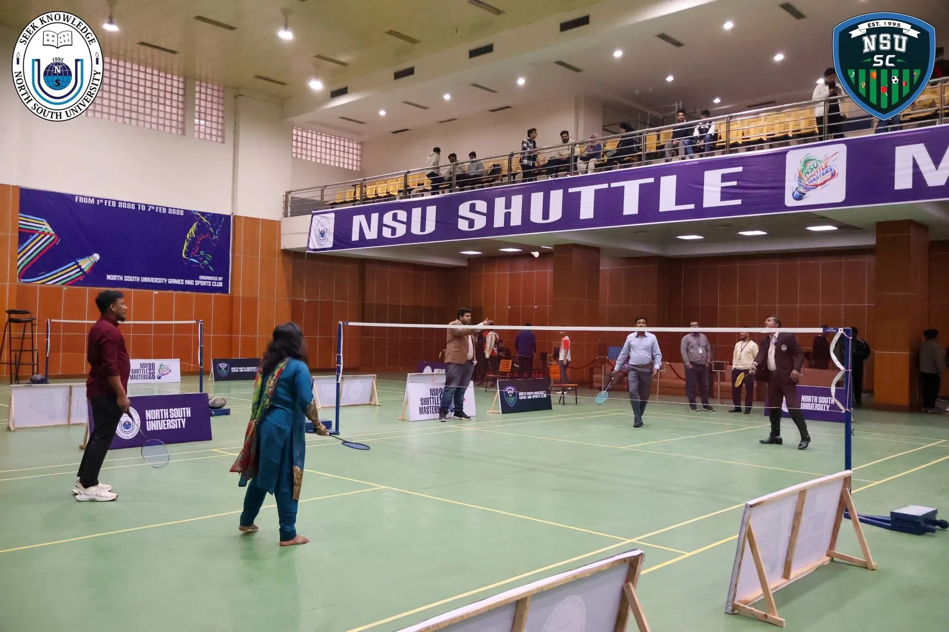 NSUSC Shuttle Masters 2025 — photo 1 of 12